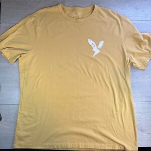 American Eagle Outfitters Mustard Short Sleeve Tee